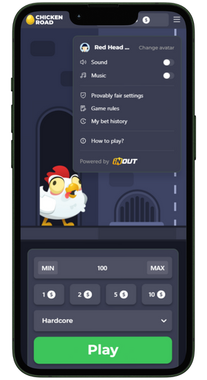 Chicken Road Game Settings