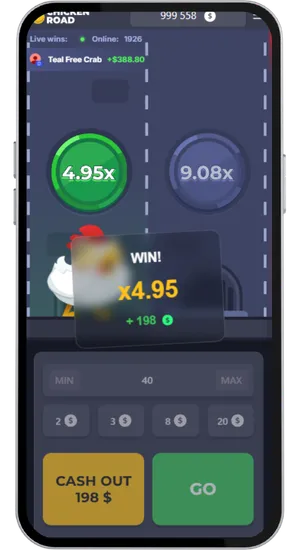 Playing Chicken Road and withdrawing winnings
