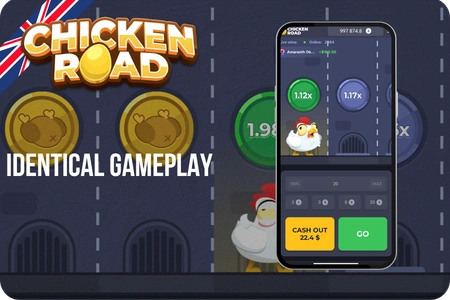 Identical gameplay mechanics in Chicken Road demo and real money mode